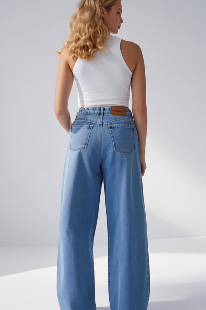 Baggy Women's  Straight Jeans