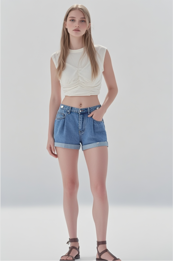 Original Fit High Rise Women's Shorts