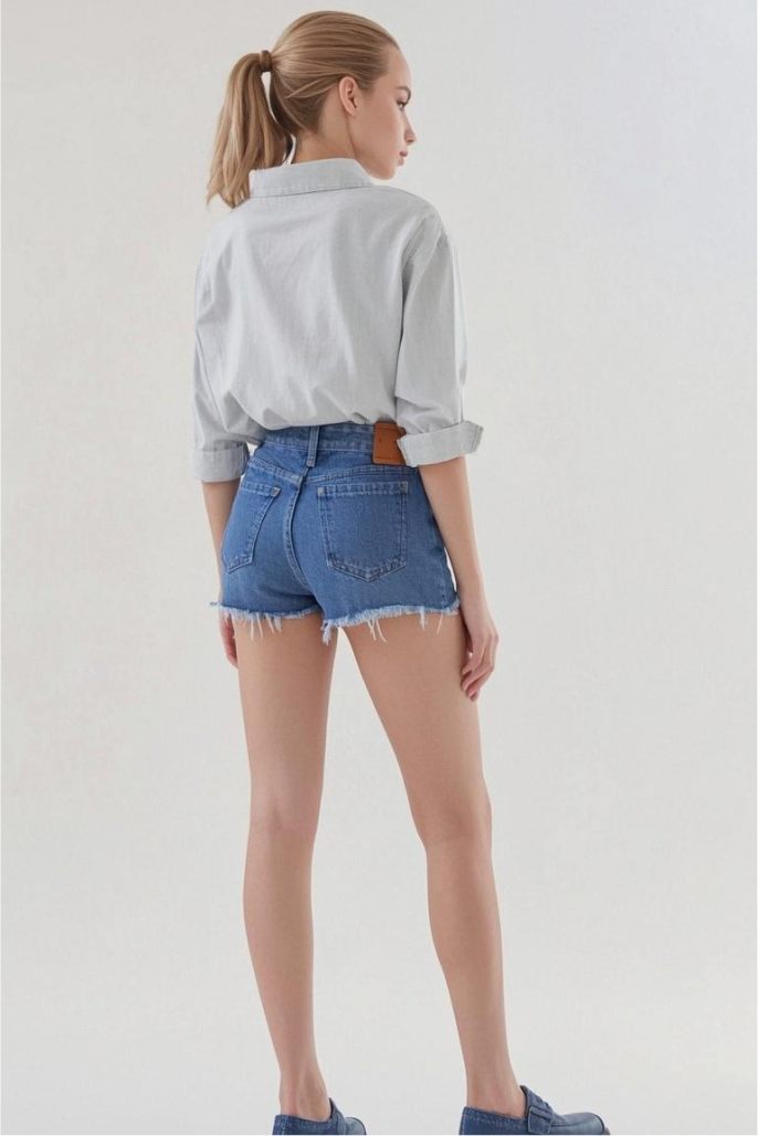 High Rise Women's Shorts