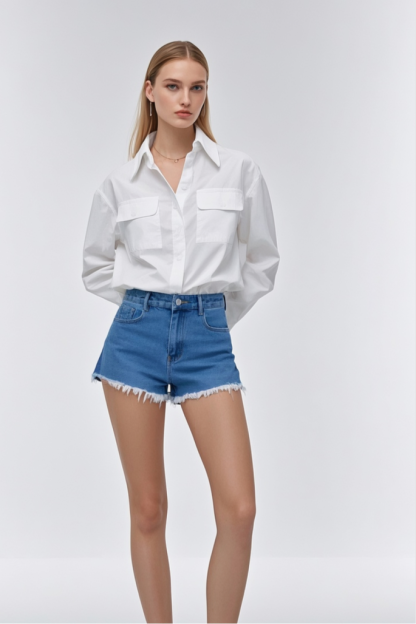 High Rise Women's Shorts