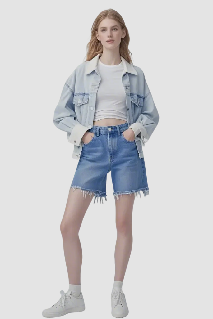 Mid Thigh Women's Shorts