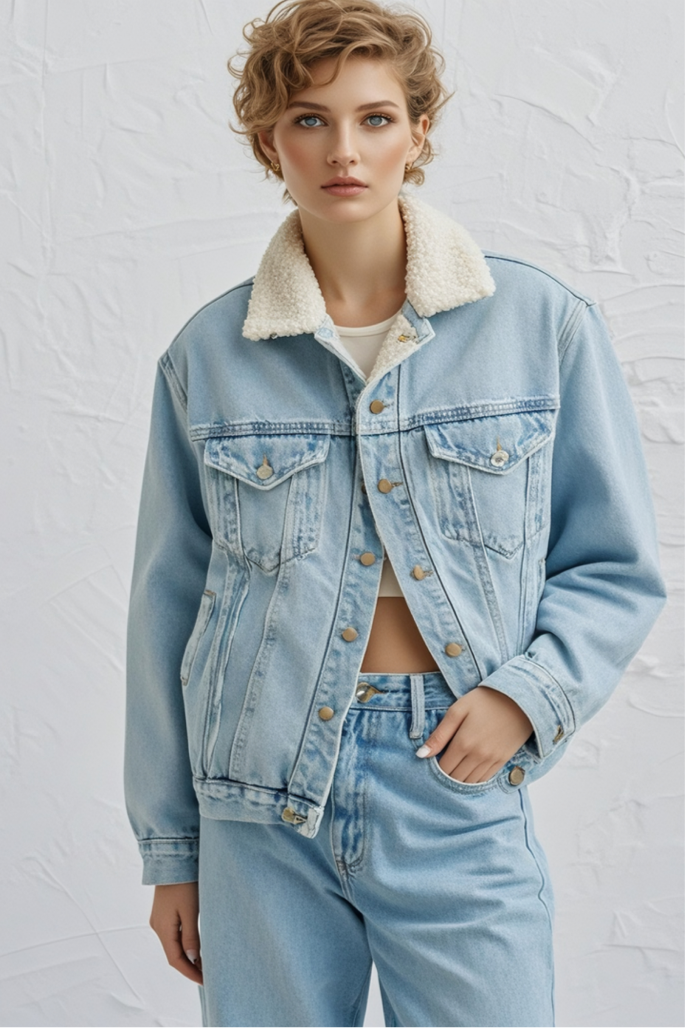 Women's Sherpa Trucker Jacket