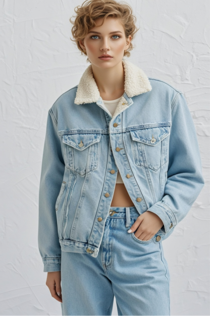 Women's Sherpa Trucker Jacket