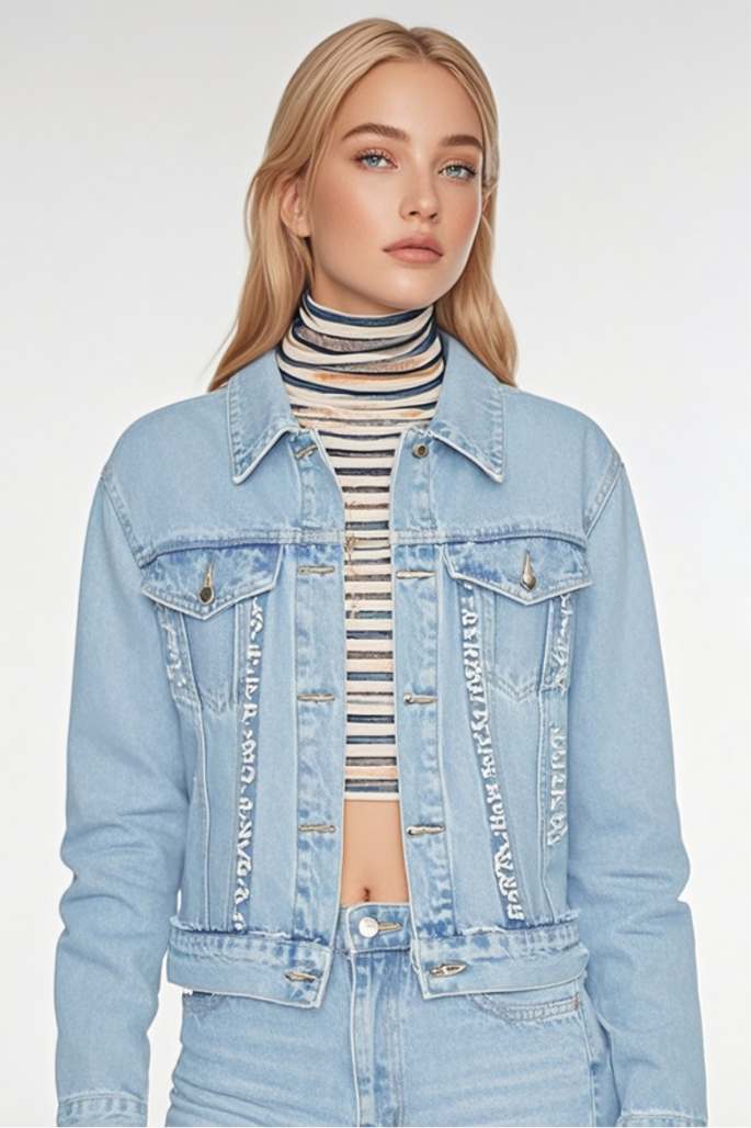 Fasion 90s Biker Jacket