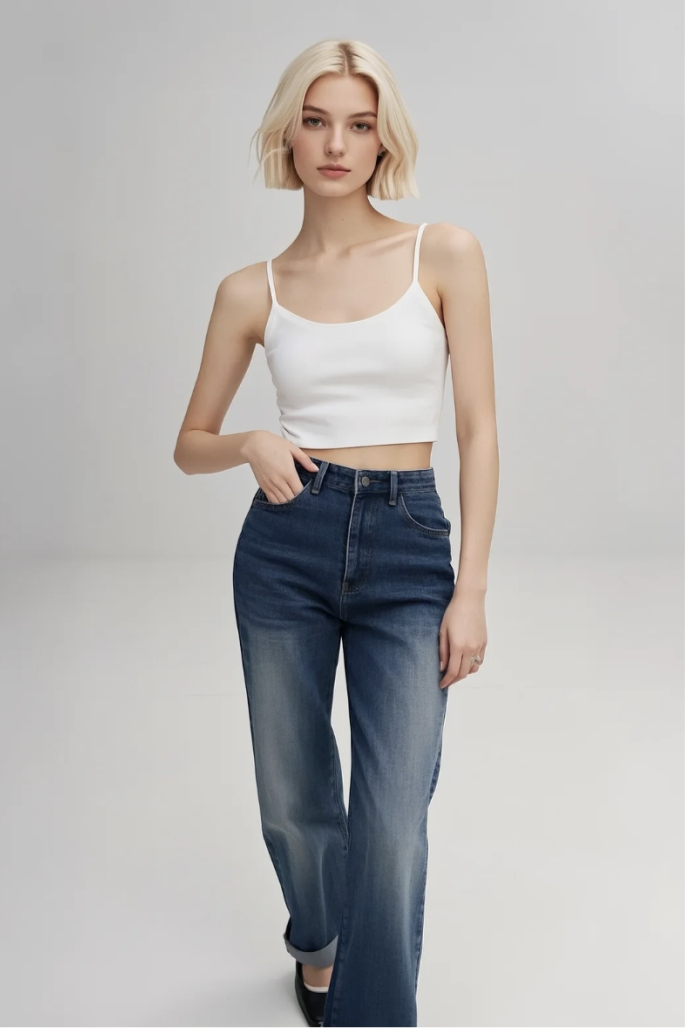 Triangle Cup Tank Top