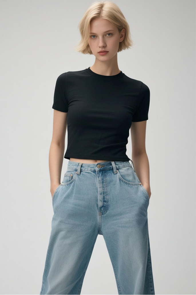 Flutter Sleeve Baby Tee