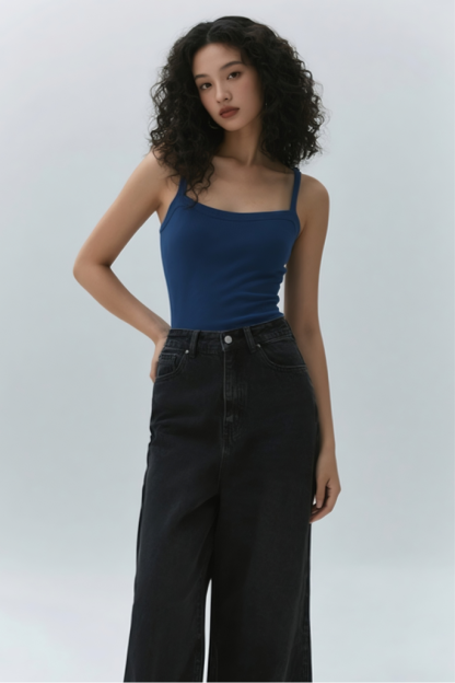 Wide Neck Tank Top