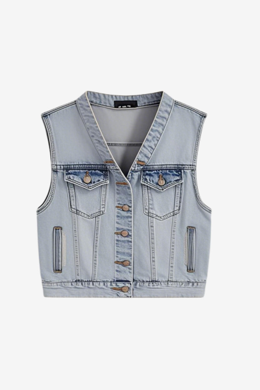 Avant-Drape Loose Vest