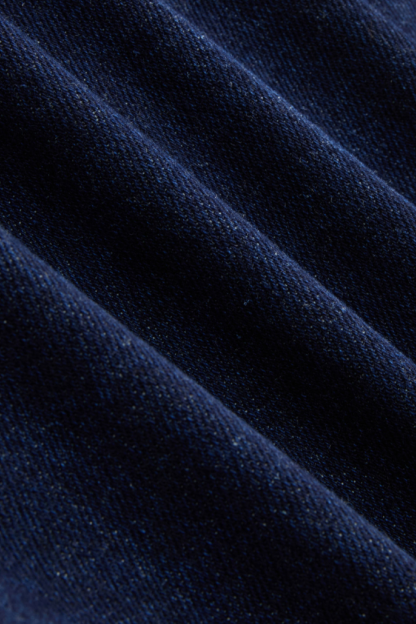 Waisted Shrunken '90s Linen & Denim Vest