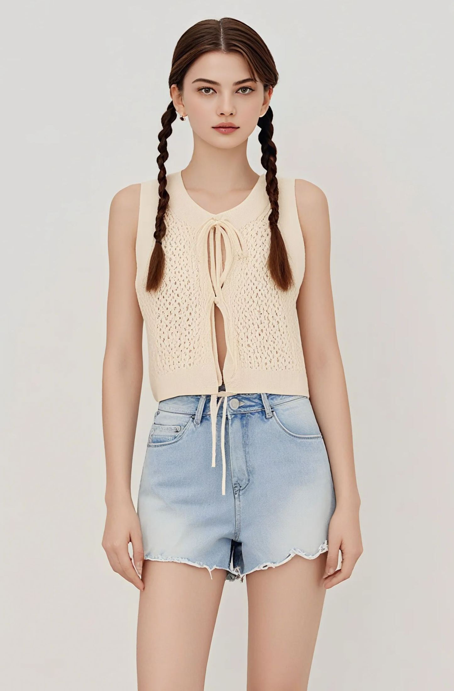 Cozy Braided Vest