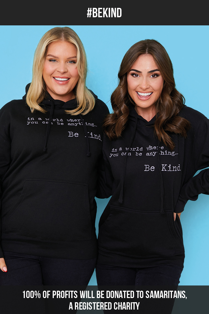 In A World Where You Can Be Anything Be Kind Hoodie