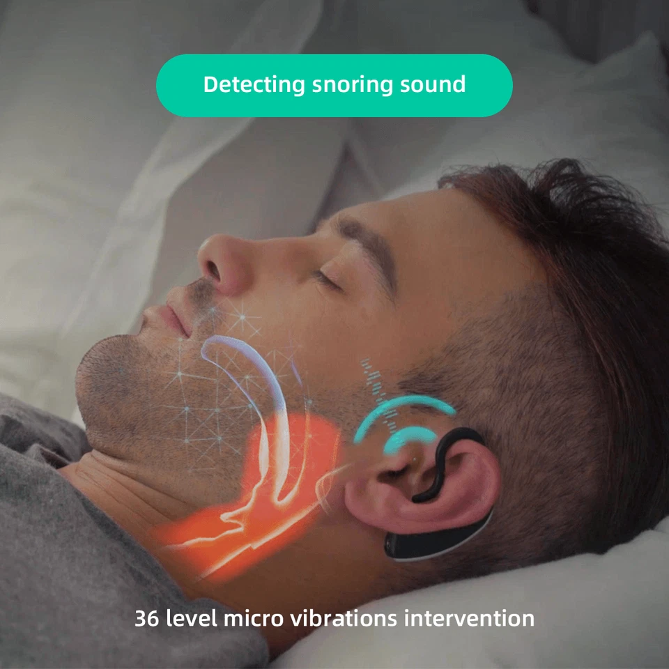 Snore Earset Snore recognition technology |36 levels of smartintervention