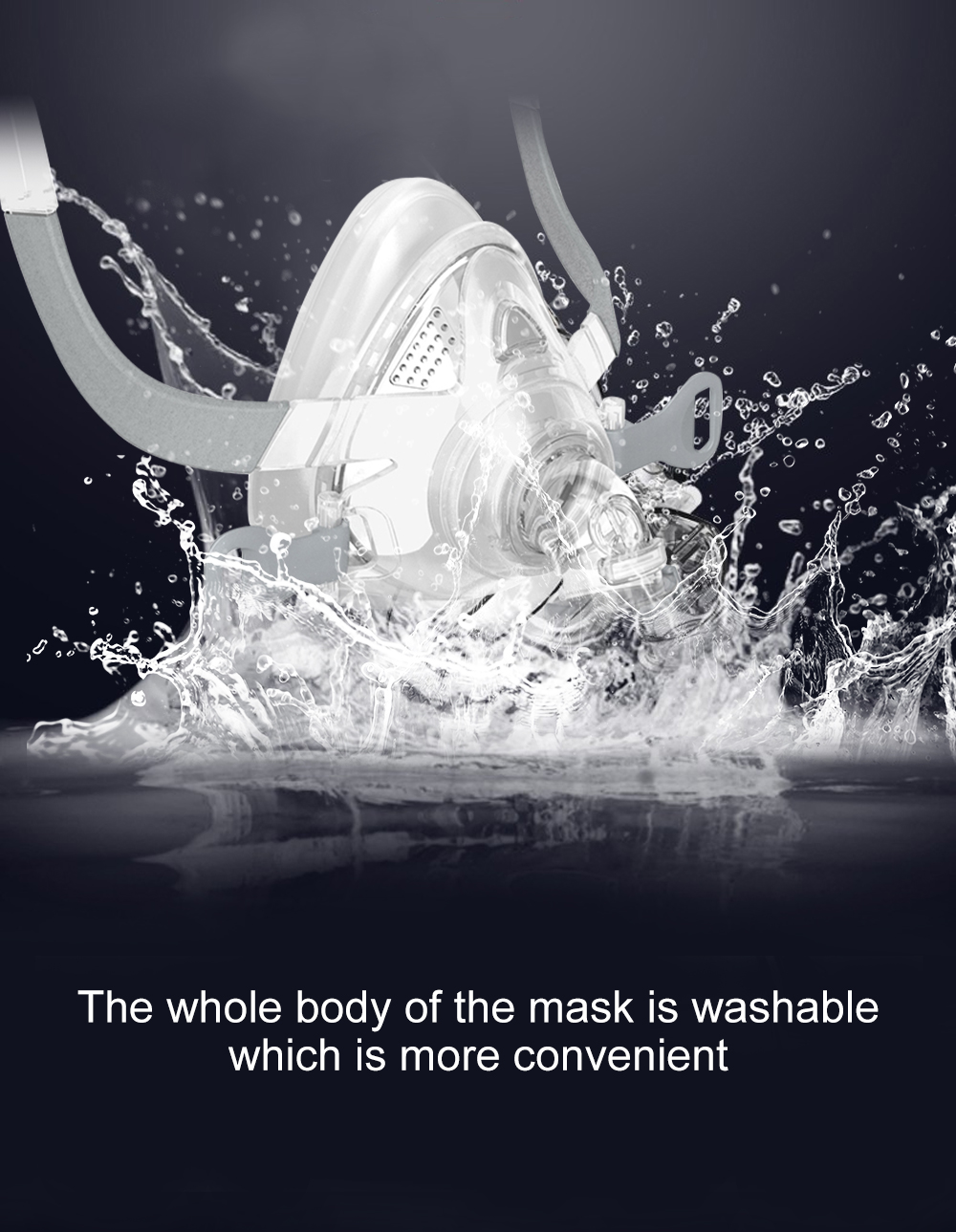 MF-02 Full Face CPAP Mask with Headgear