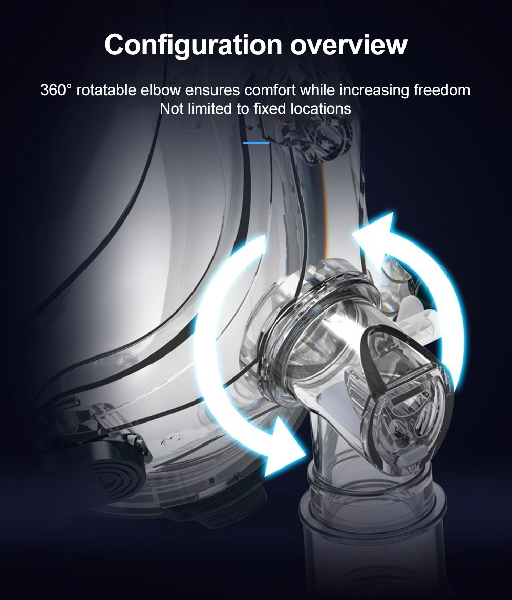 MF-02 Full Face CPAP Mask with Headgear