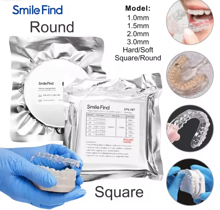 VIP dental material   round D125mm --hard 1mm-30bag