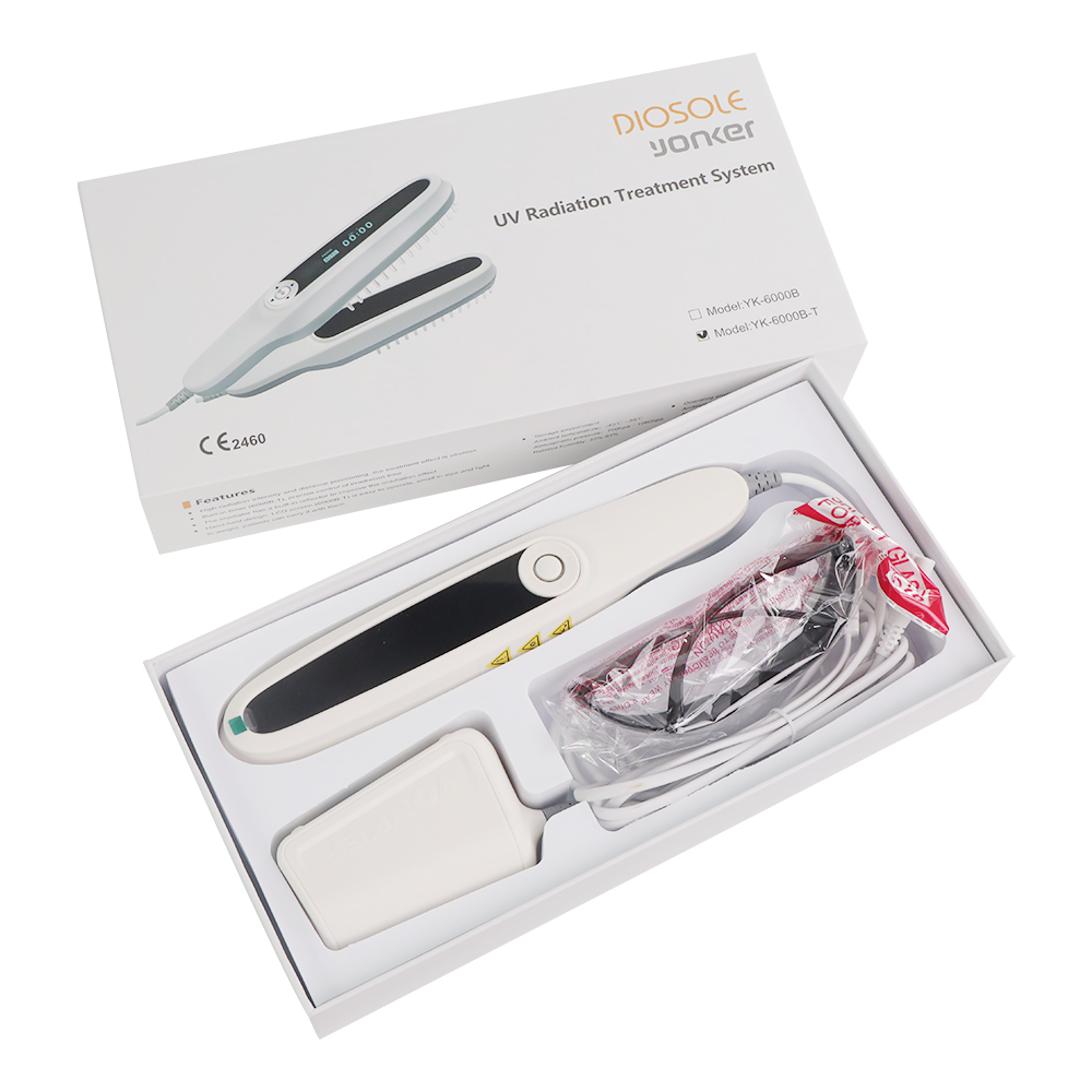 311nm UVB Phototherapy Lamp Narrowband – Handheld UVB Light Device Philips Bulb
