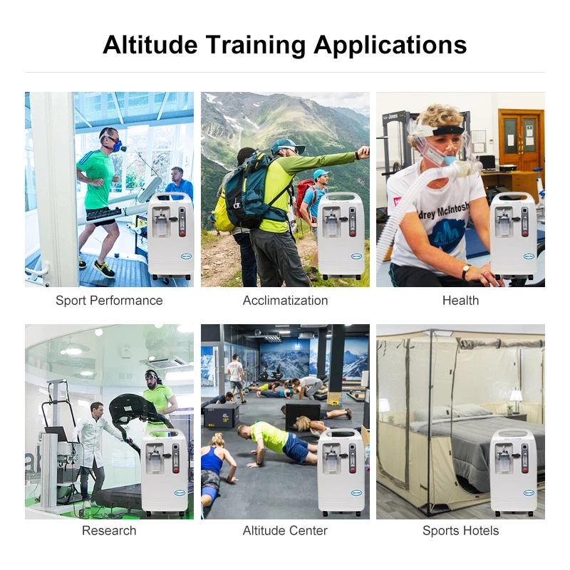 Resapex Altitude Training System Machine Altitude Generator Set Athelete Mask