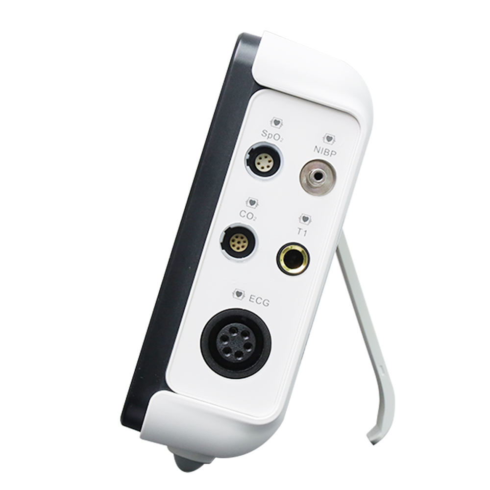 7" Portable Patient Vital Signs Monitor ECG/NIBP/TEMP/RESP/SPO2/PR Handheld