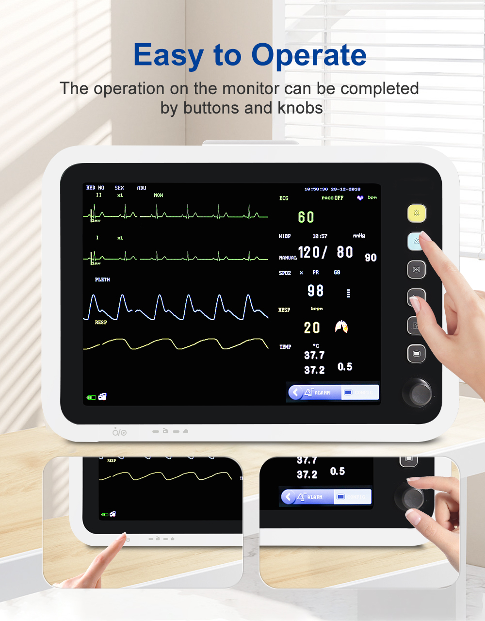 Patient Monitoring 8000C Vital Signs Monitor Vital Signs Monitoring for Ambulatory Care
