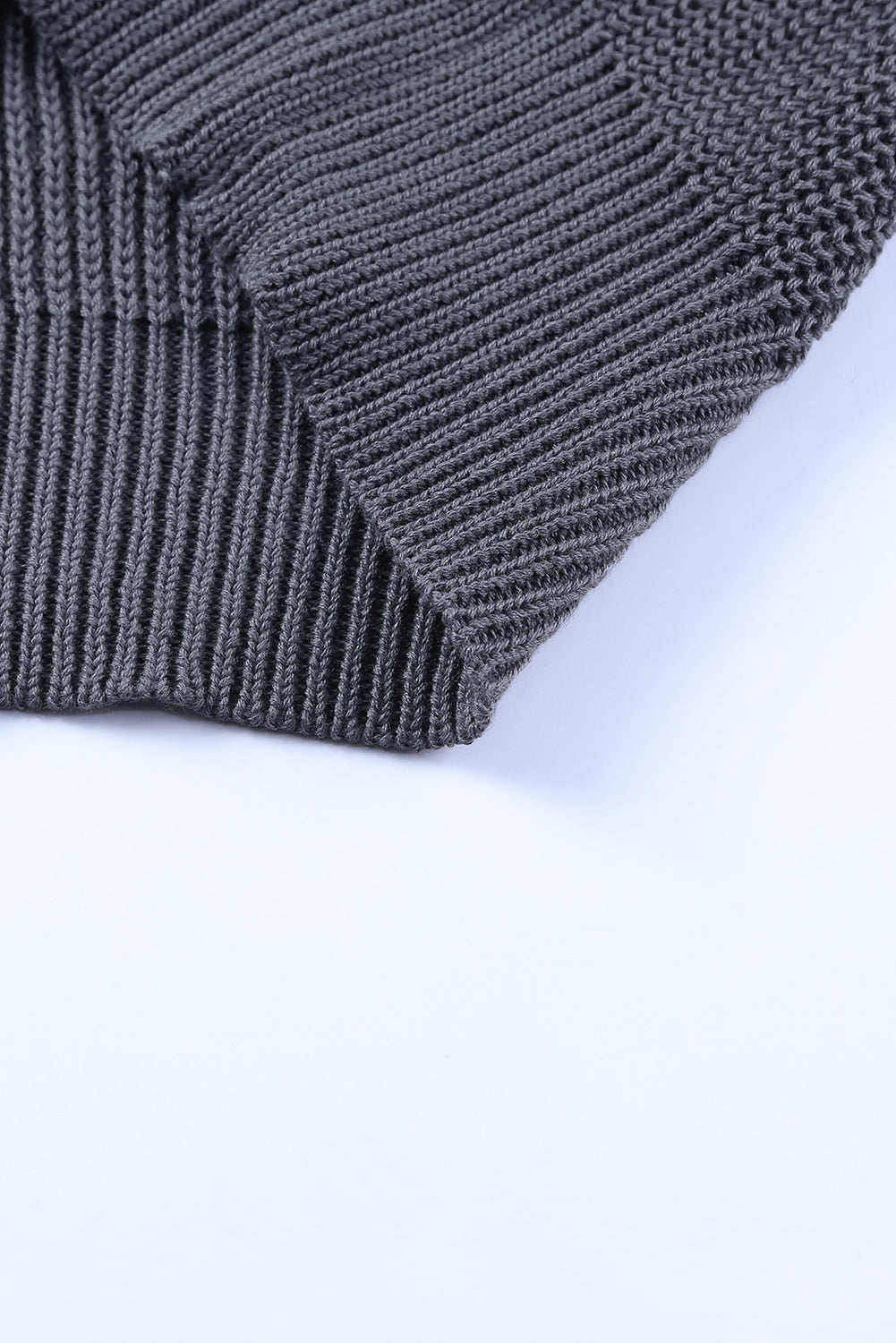 Color Block Knitted O-neck Pullover Sweater-yoyobikini