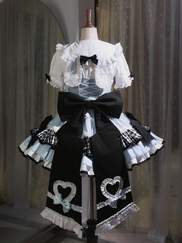 Sweet Lolita Dress Polyester Sleeveless Sweet Lolita Dress