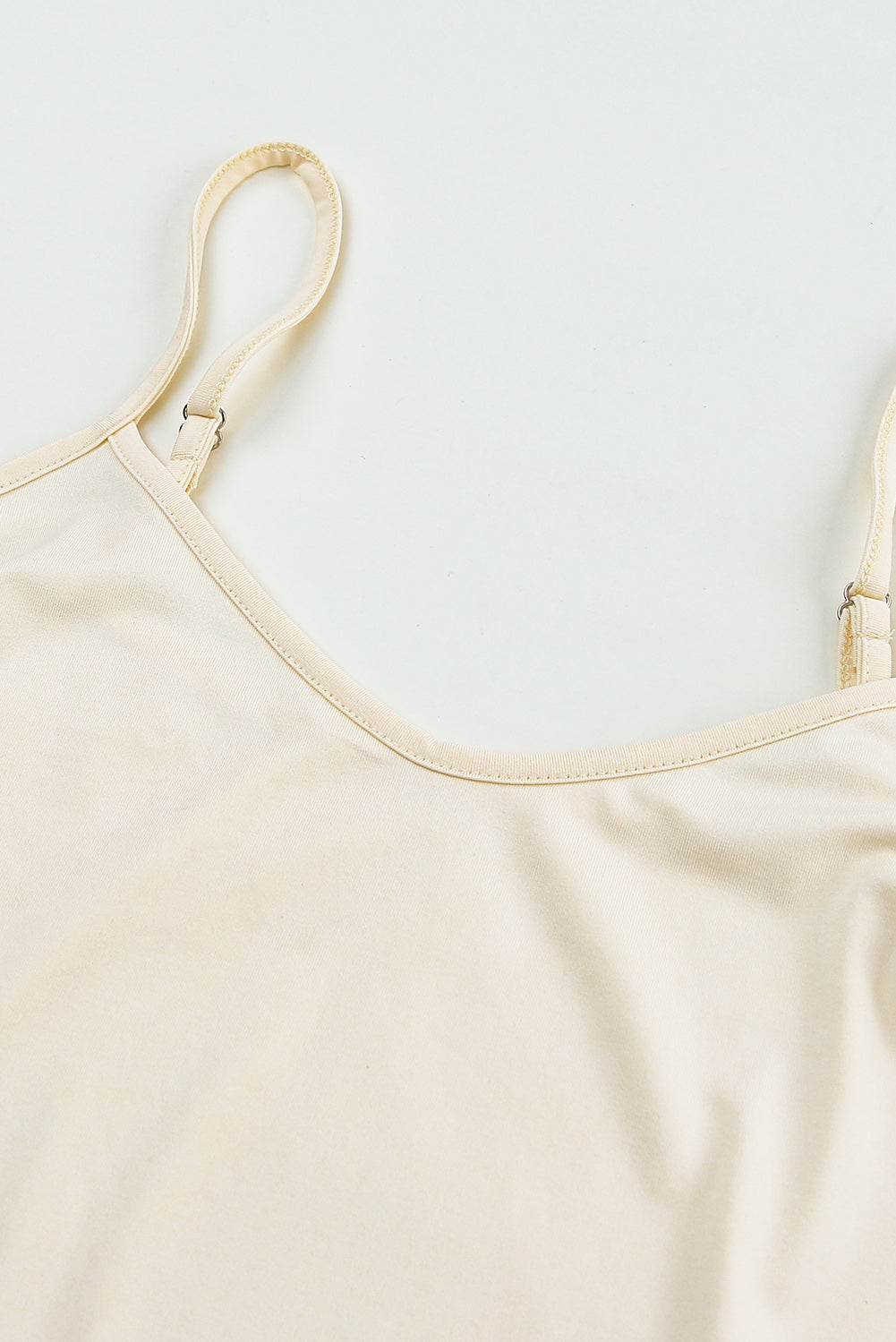 Beige Mock Neck Lace Blouse-yoyobikini