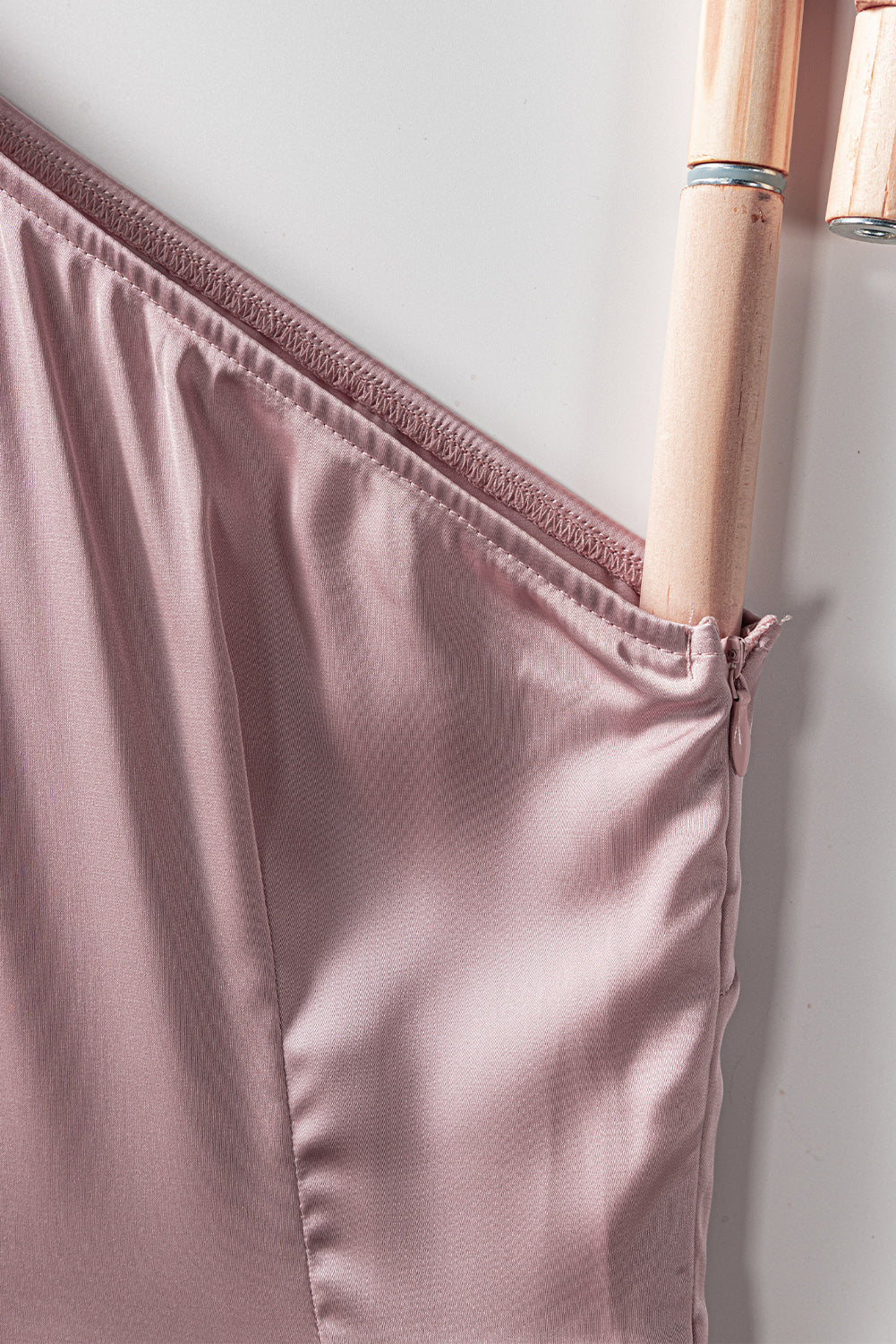 Pink Asymmetric One-shoulder Ruffle Cocktail Party Dress-yoyobikini