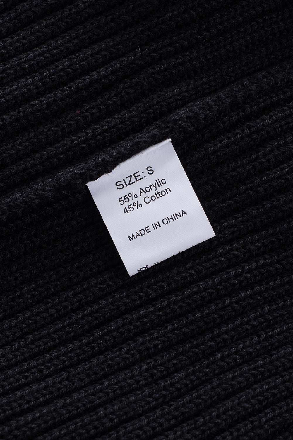 Black Square Neck Puffy Sleeve Sweater Dress-yoyobikini