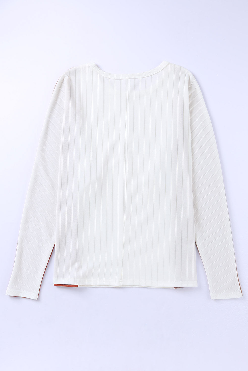 Apricot Colorblock Dolman Knit Top-yoyobikini