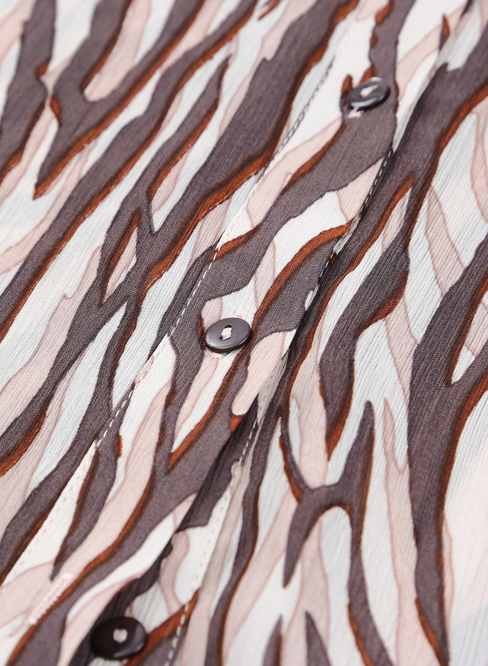 Animal Print Buttons Shirt-yoyobikini