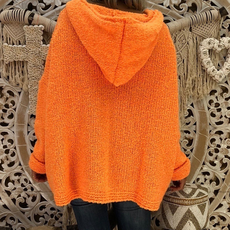 V-neck Long Sleeve Loose Sweater