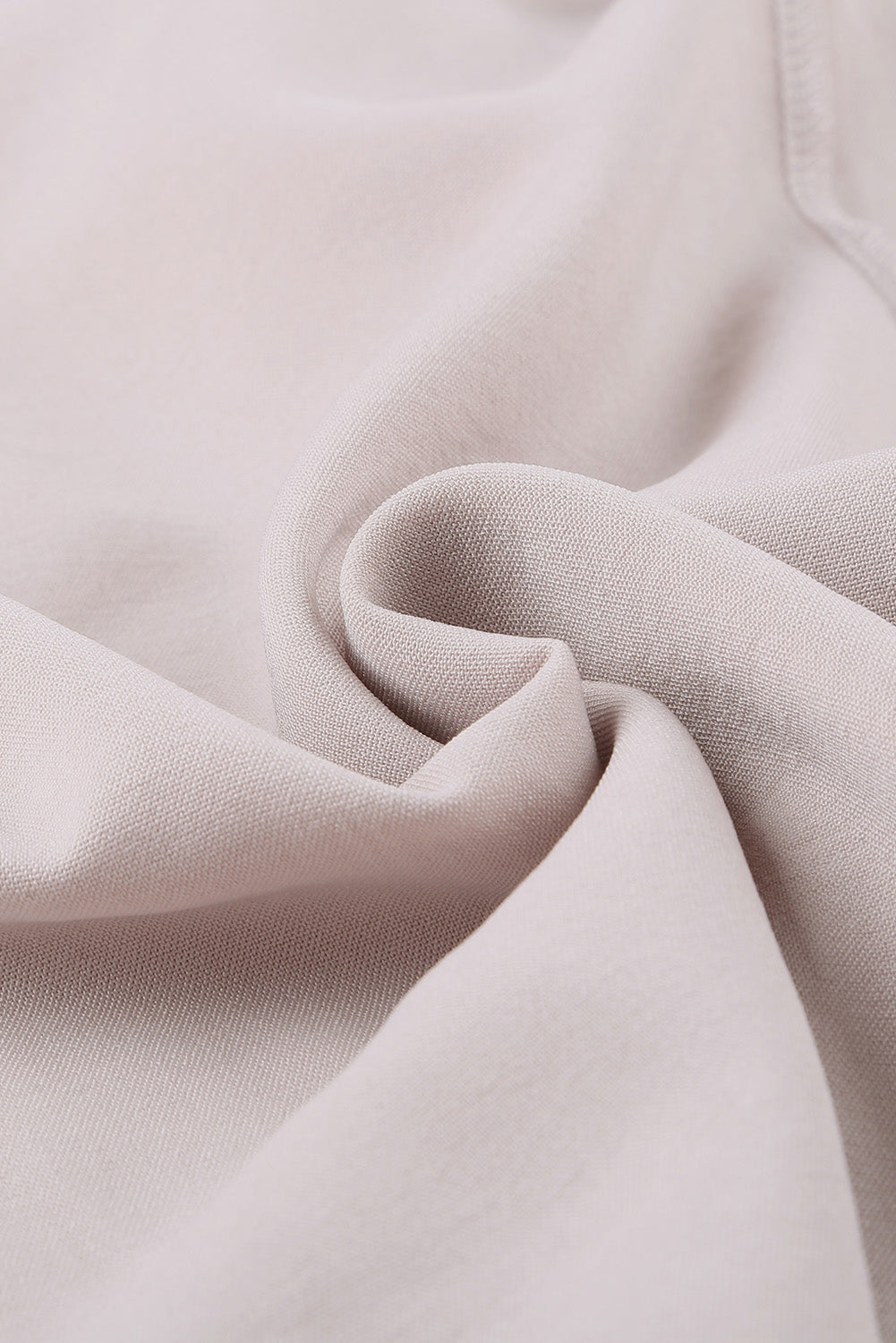 Apricot V Neck 3/4 Sleeve High Low Hem Shirt-yoyobikini