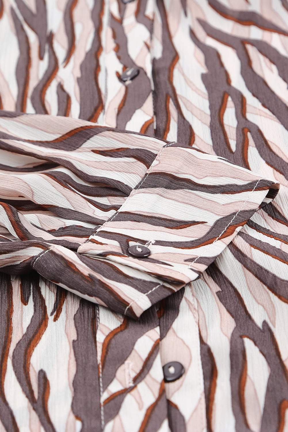 Animal Print Buttons Shirt-yoyobikini