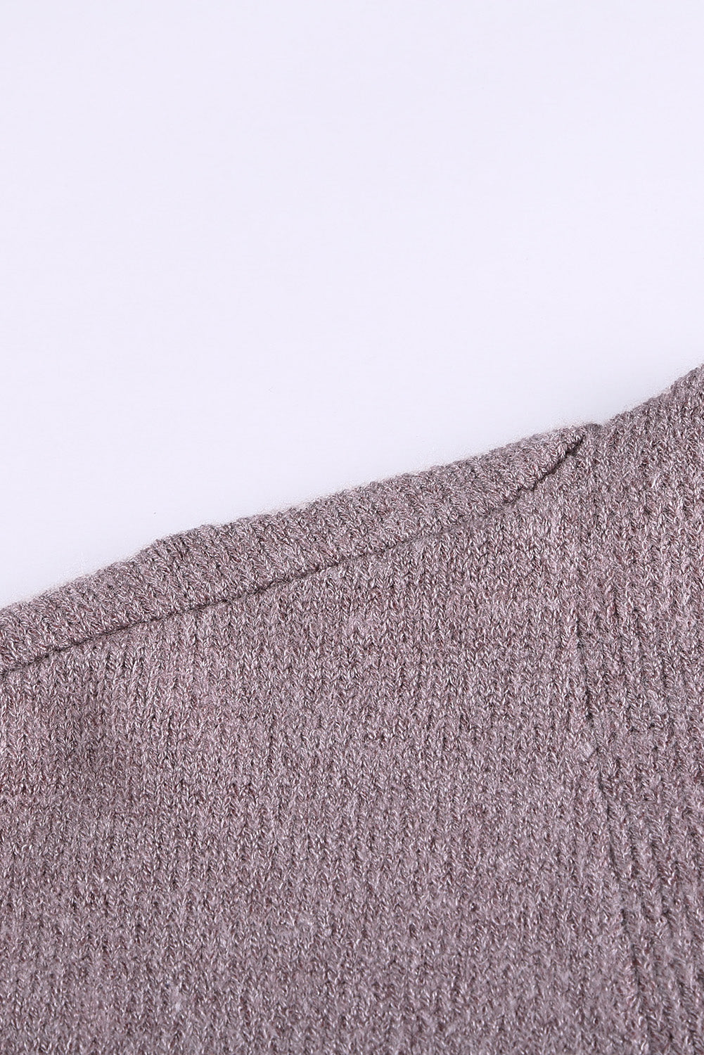 Open Front Colorblock Cardigan with Pockets-yoyobikini