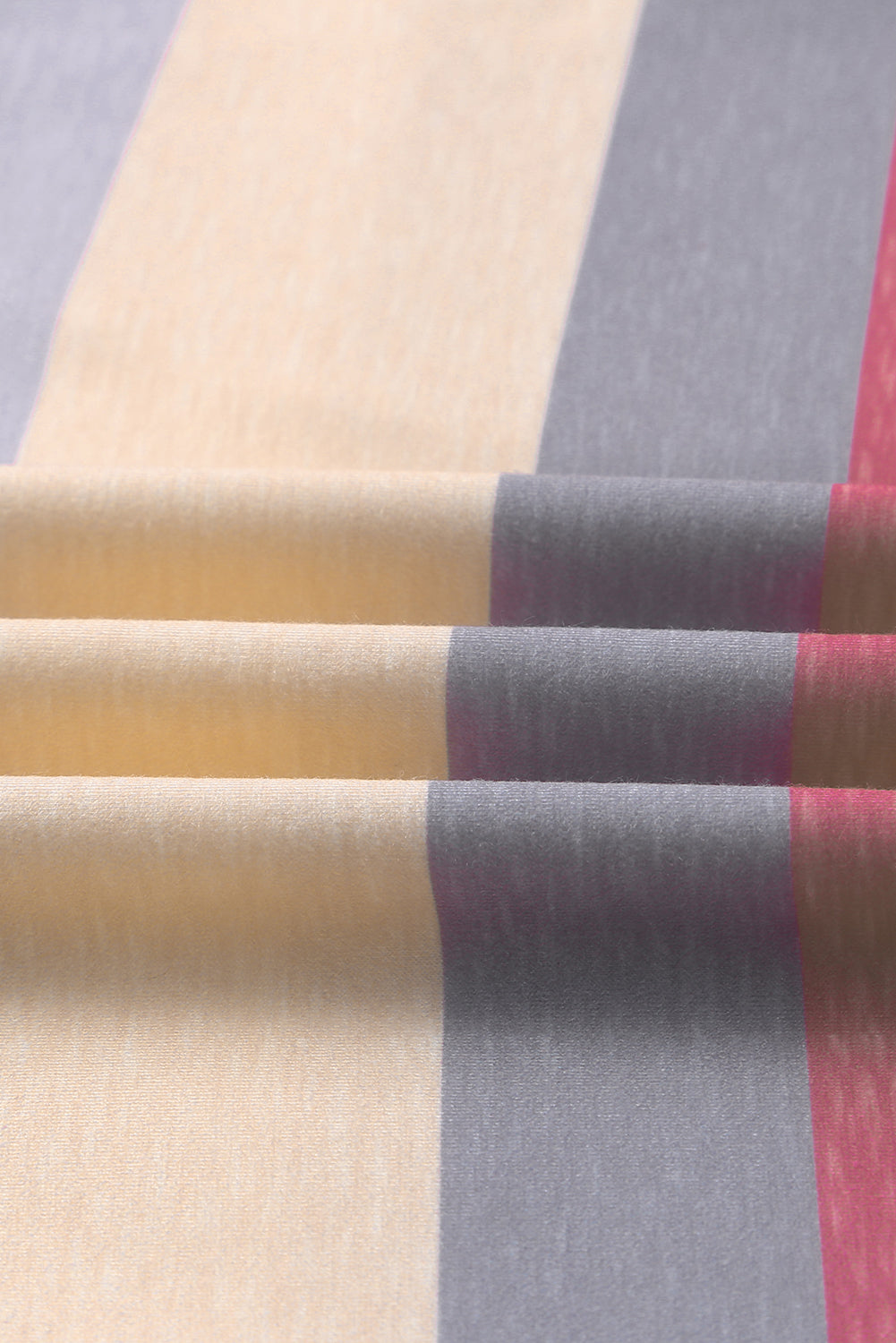 Rainbow Long Sleeve Stripes Mini Dress-yoyobikini