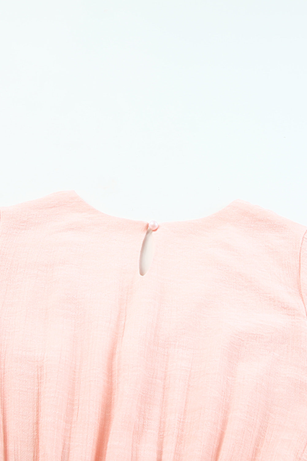 Pink Ombre Colorblock Tiered Dress-yoyobikini