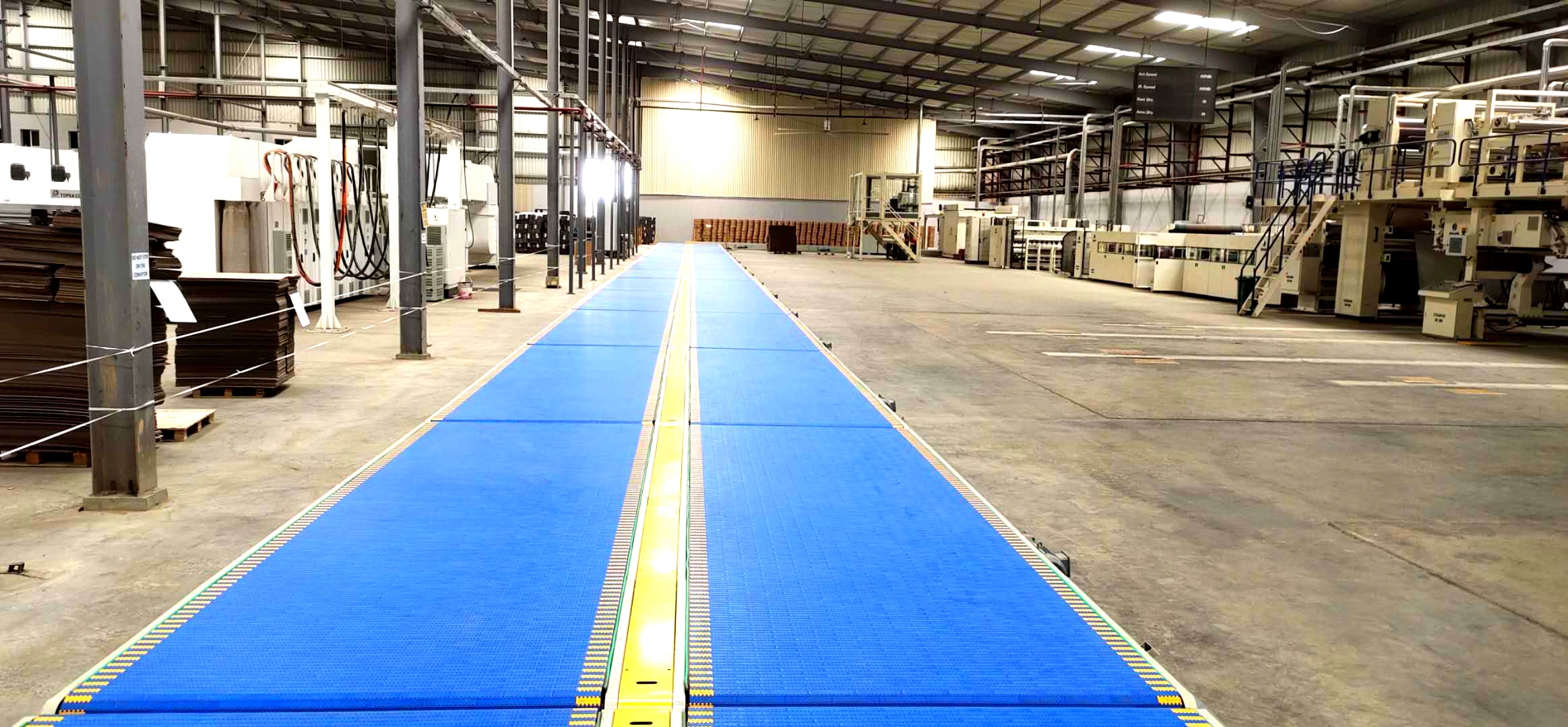 Plastic Modular Belt Conveyor for Industrial Material Handling