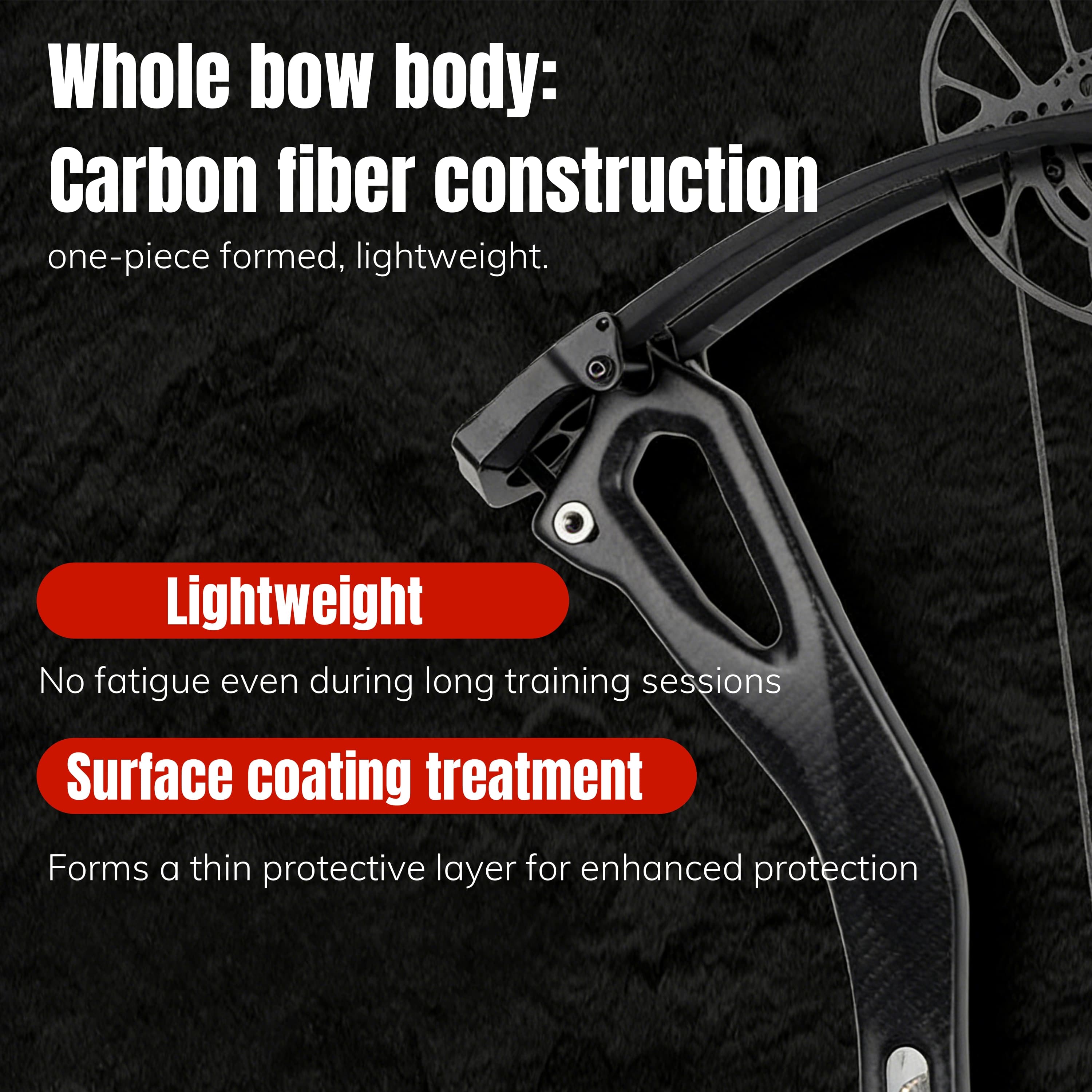 AGS Archery Compound Bow 45-75lbs Target Shooting RH