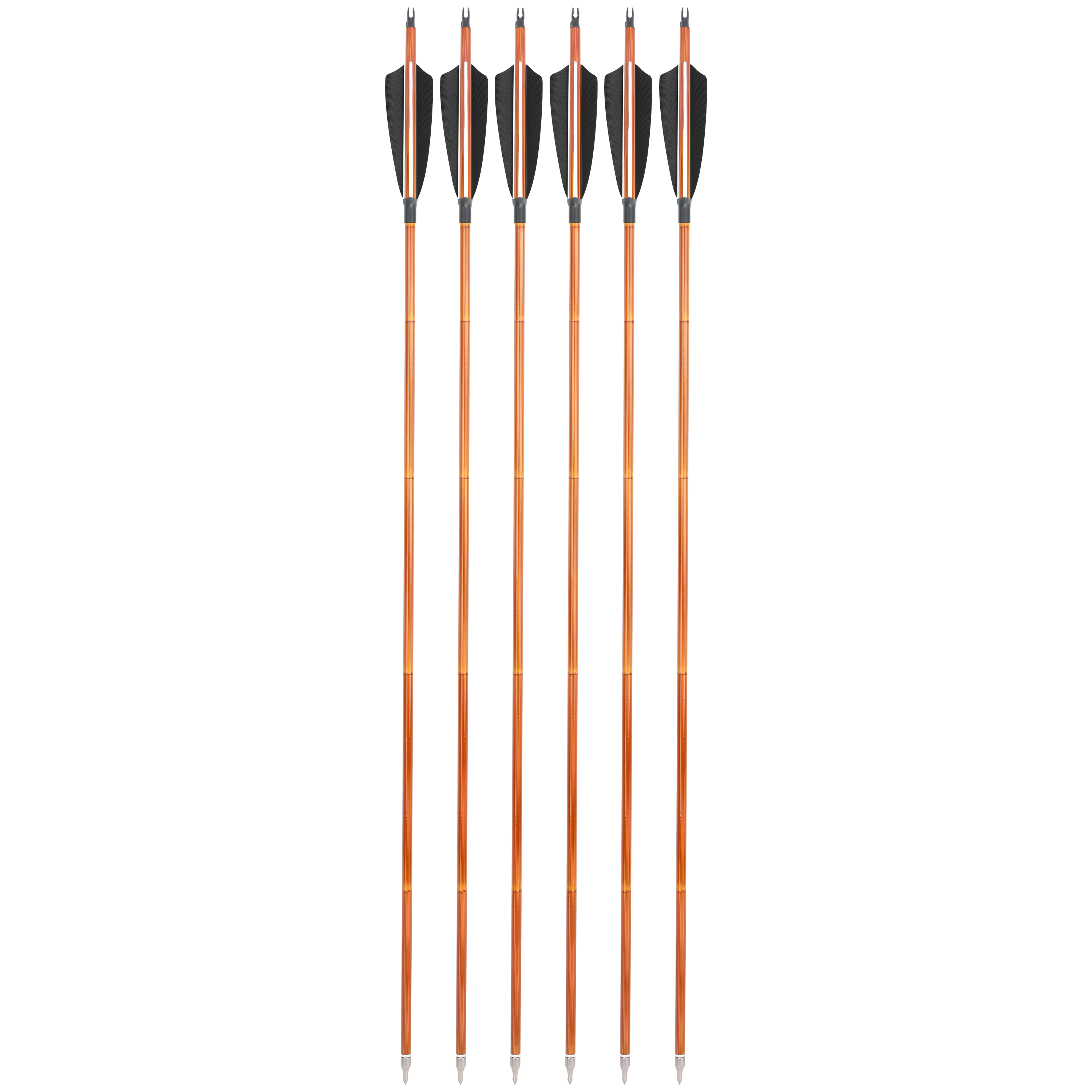 SHARROW Custom Carbon Arrows 30" 500 Spine with 4" Shield Turkey Feathers