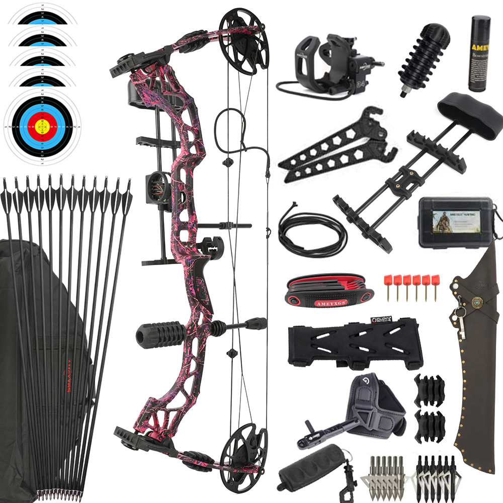 KANMEI QIN Compound Hunting Bow Archery for Beginning 35-70lbs