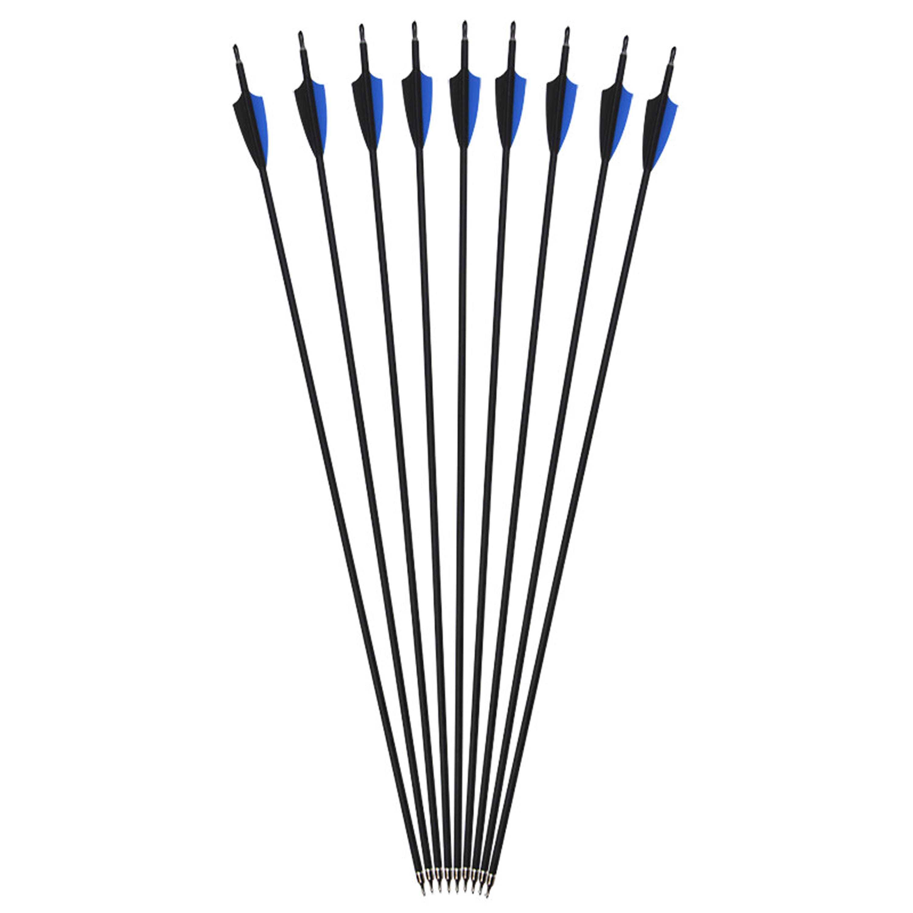 12X Carbon Arrow 30'' Archery SP500 Compound Recurve Target Hunting