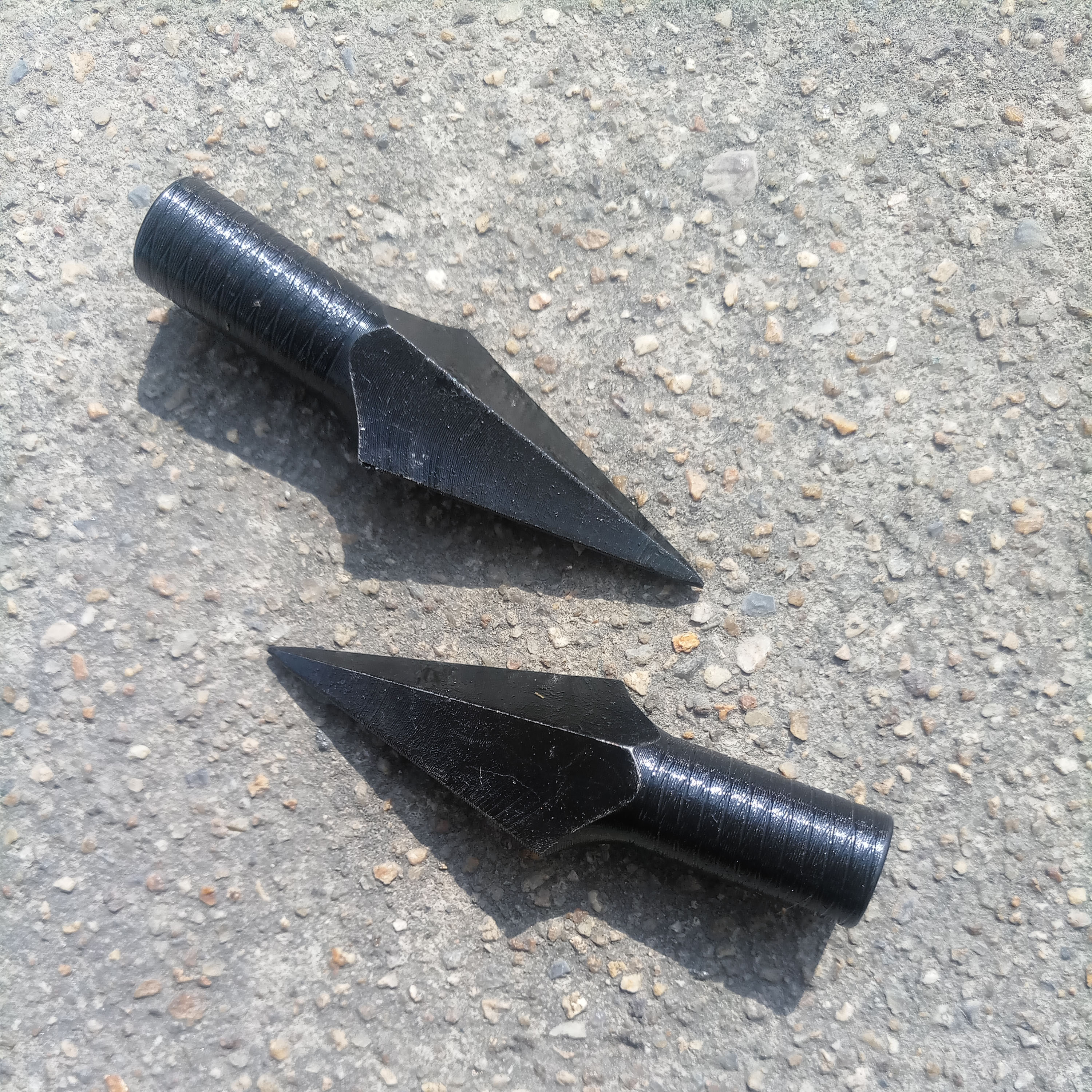CHN Archery Broadheads 8mm Arrow Tips Hunting Target 6x