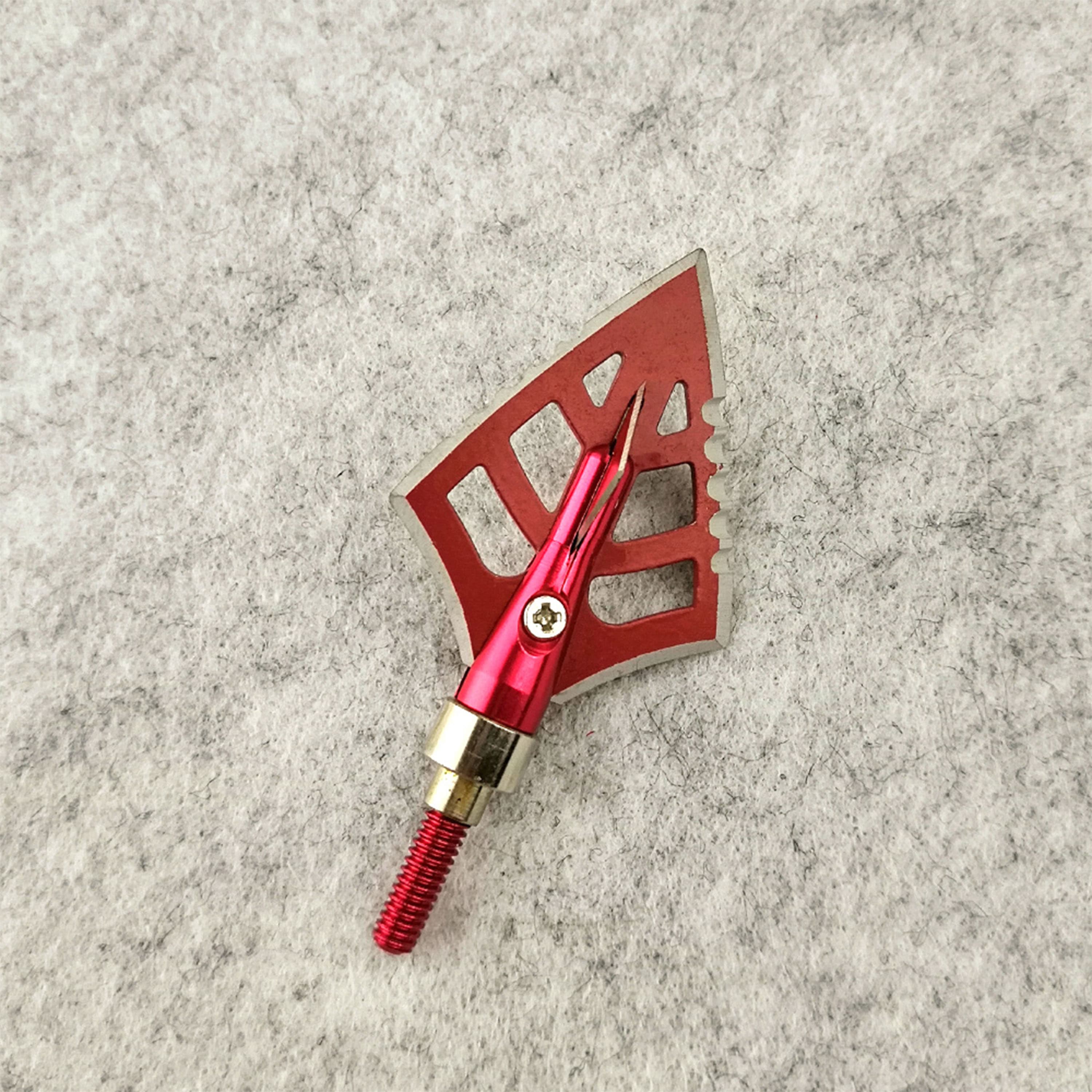 Archery Stainless Steel Hunting Arrow Points 125 Grain (6 Pack)