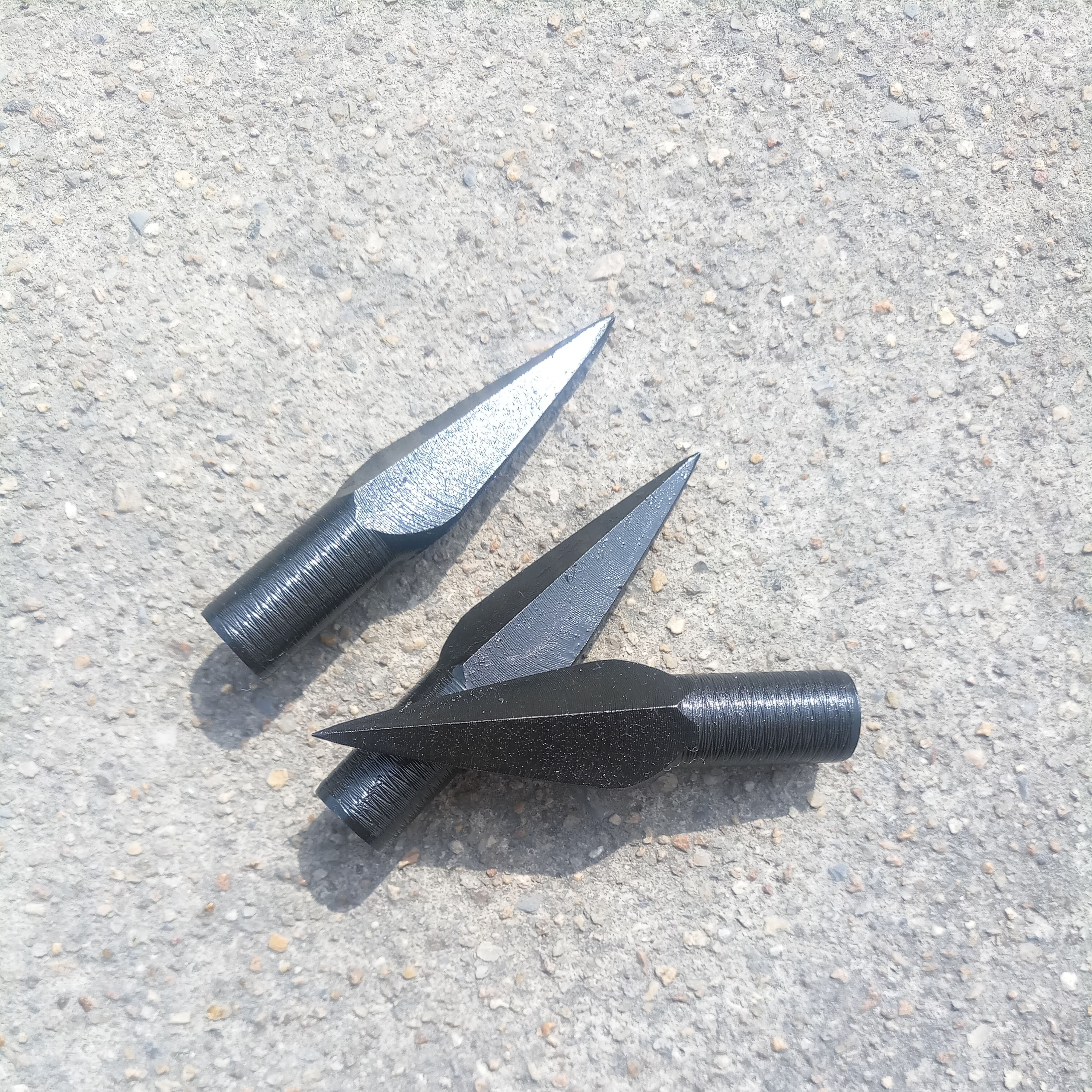 CHN Archery Broadheads 8mm Arrow Tips Hunting Target 6x