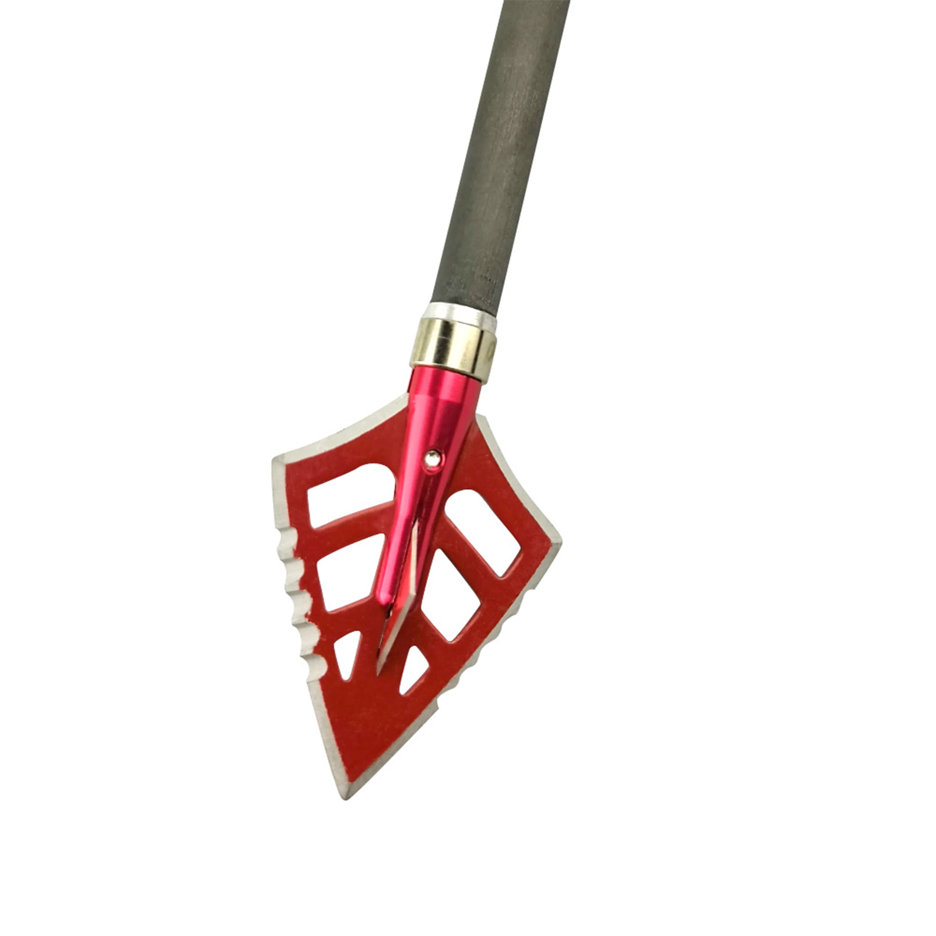 Archery Stainless Steel Hunting Arrow Points 125 Grain (6 Pack)