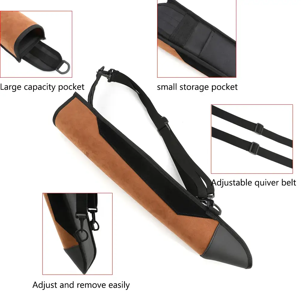 AMEYXGS Archery Arrow Quiver Adjustable Arrow Backpack RH