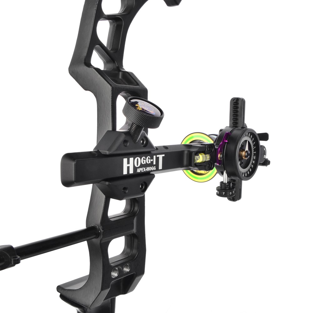TOMMY HOGG Compound Bow Hunting Sight 3-Axis Adjustable