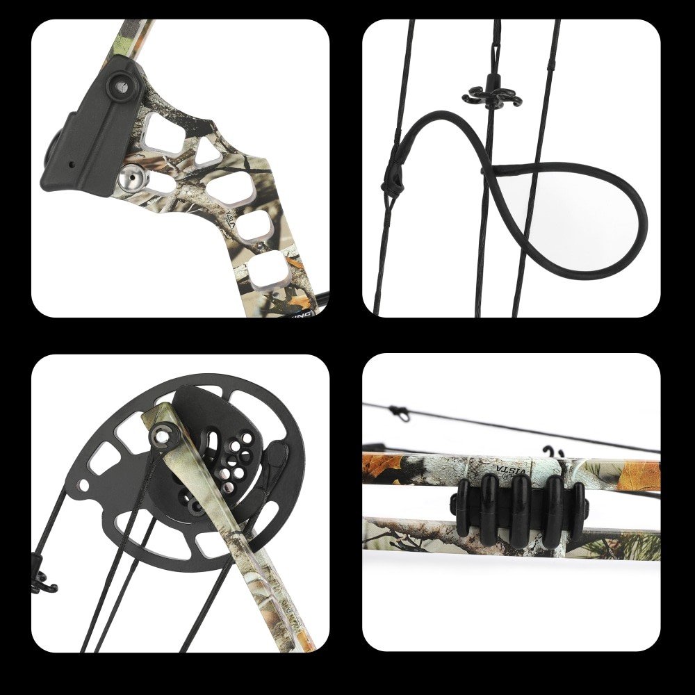 JUNXING X8 Hunting Compound Bow Kit 20-70lbs