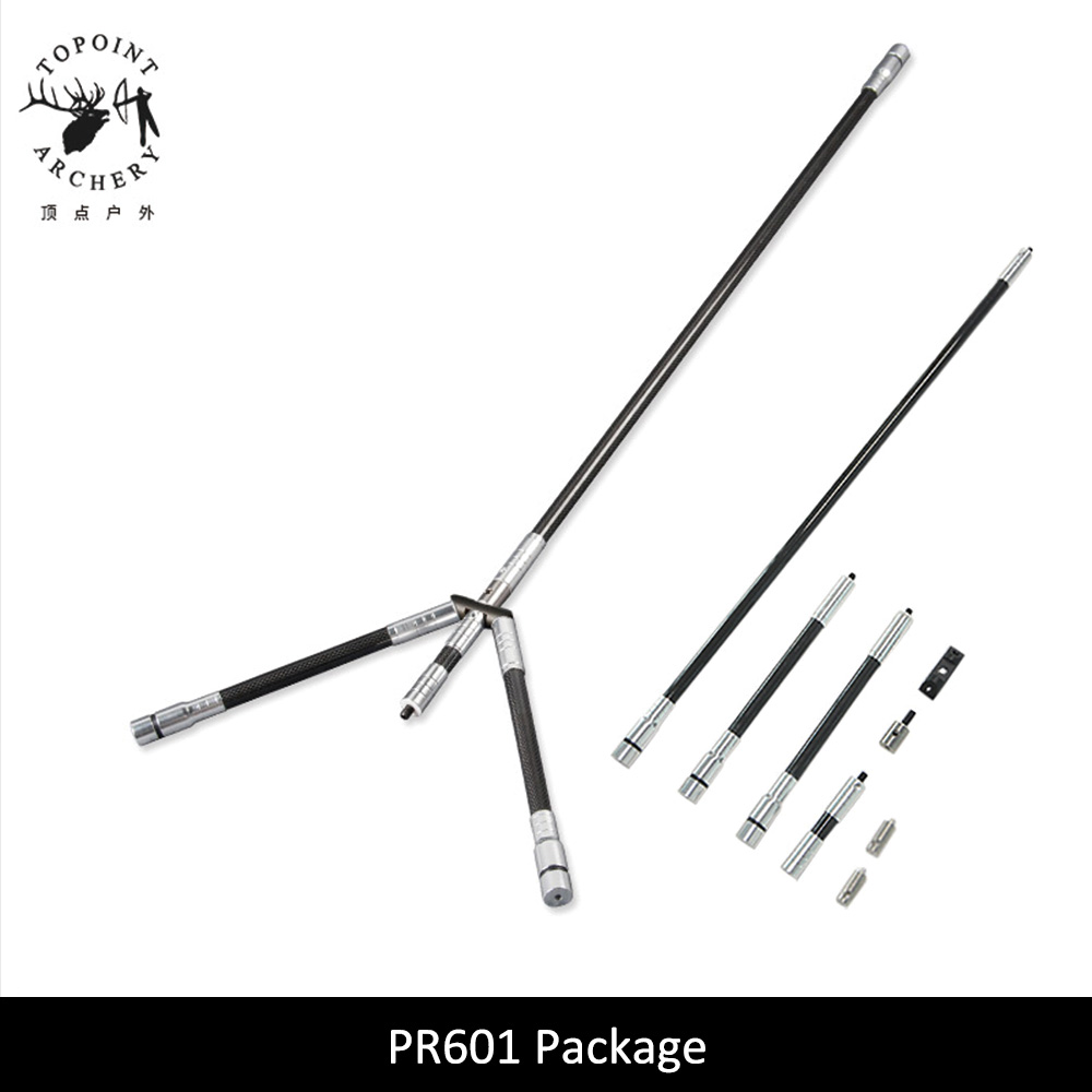 TOPOINT PR601 Carbon Weave Target Stabilizer Combo