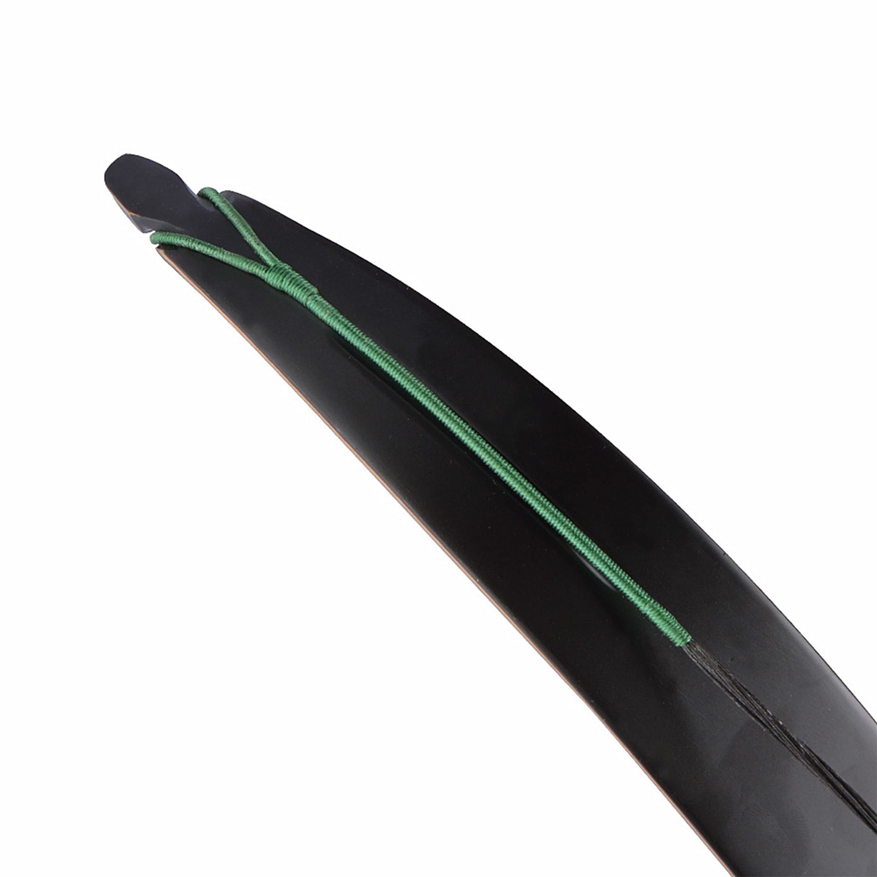 60" Archery Takedown Long Bow Wooden American Hunting Target 30-50lb